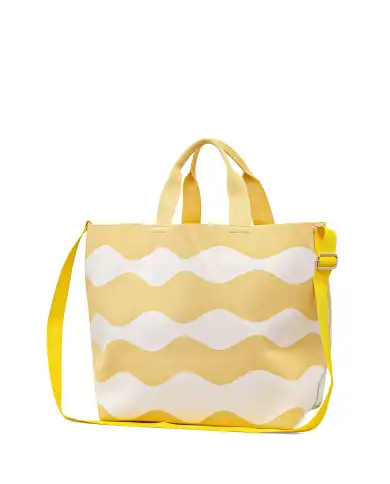 BLAUER BORSA BASKET GIALLO