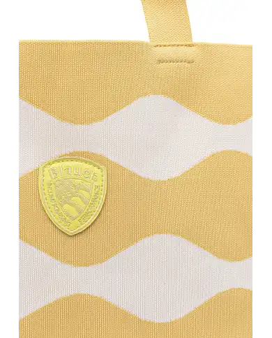 BLAUER BORSA BASKET GIALLO
