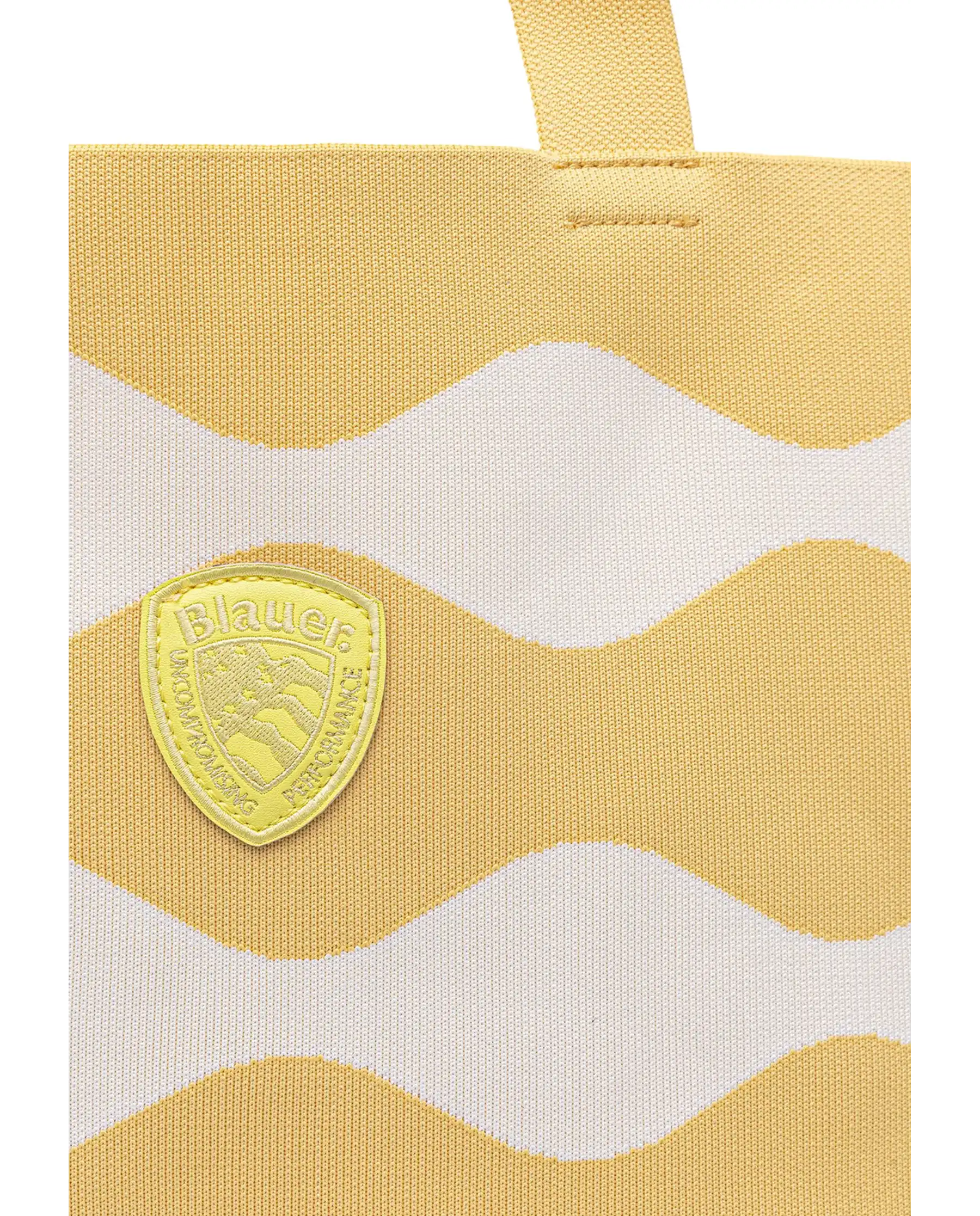 BLAUER BORSA BASKET GIALLO