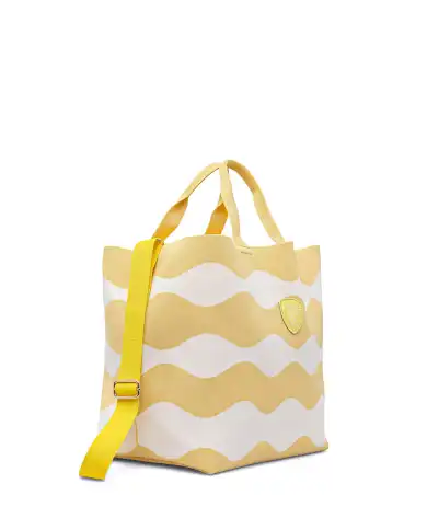 BLAUER BORSA BASKET GIALLO