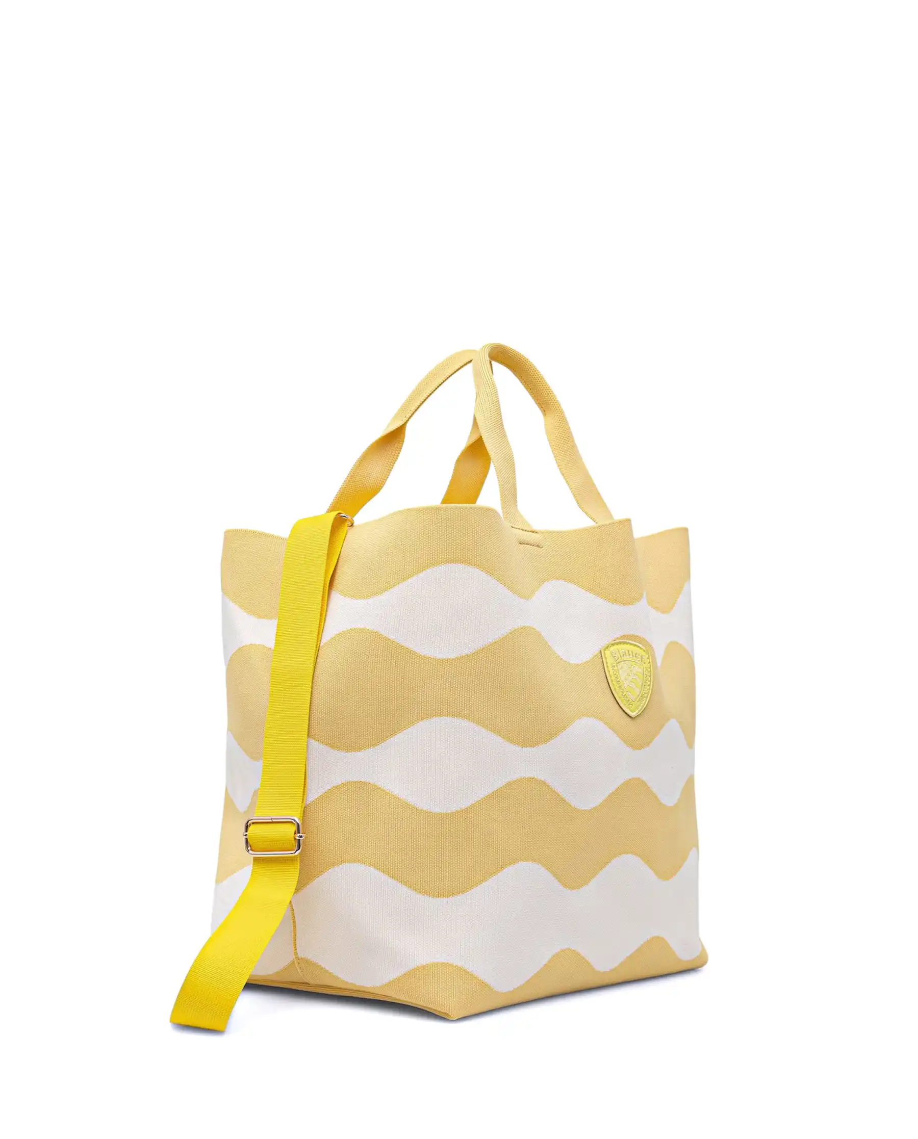 BLAUER BORSA BASKET GIALLO