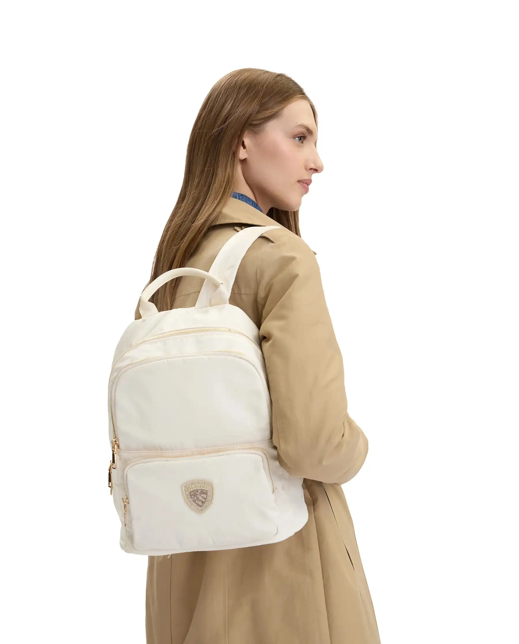 BLAUER ZAINO FREYA BIANCO