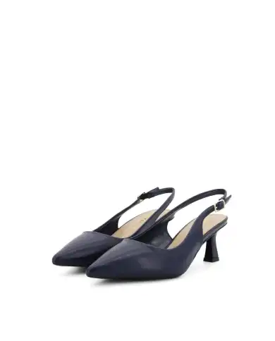 CLAUD•V SLING BACK BLU