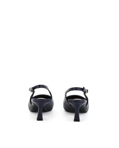 CLAUD•V SLING BACK BLU