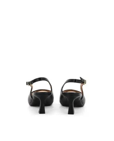 CLAUD•V SLING BACK NERO