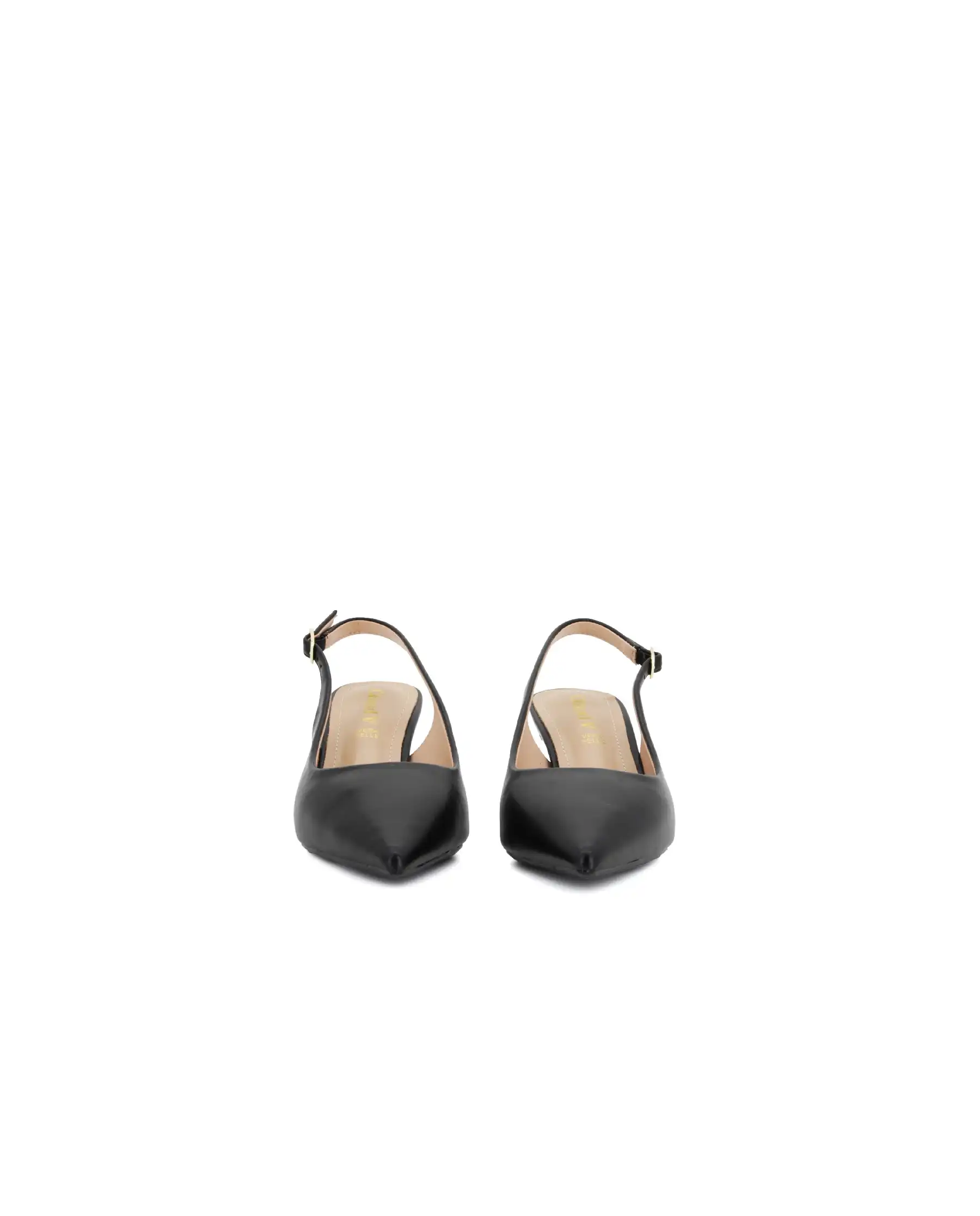 CLAUD•V SLING BACK NERO
