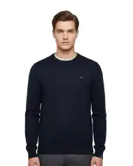 SUN 68 MAGLIONE SWEATER BASIC BLU