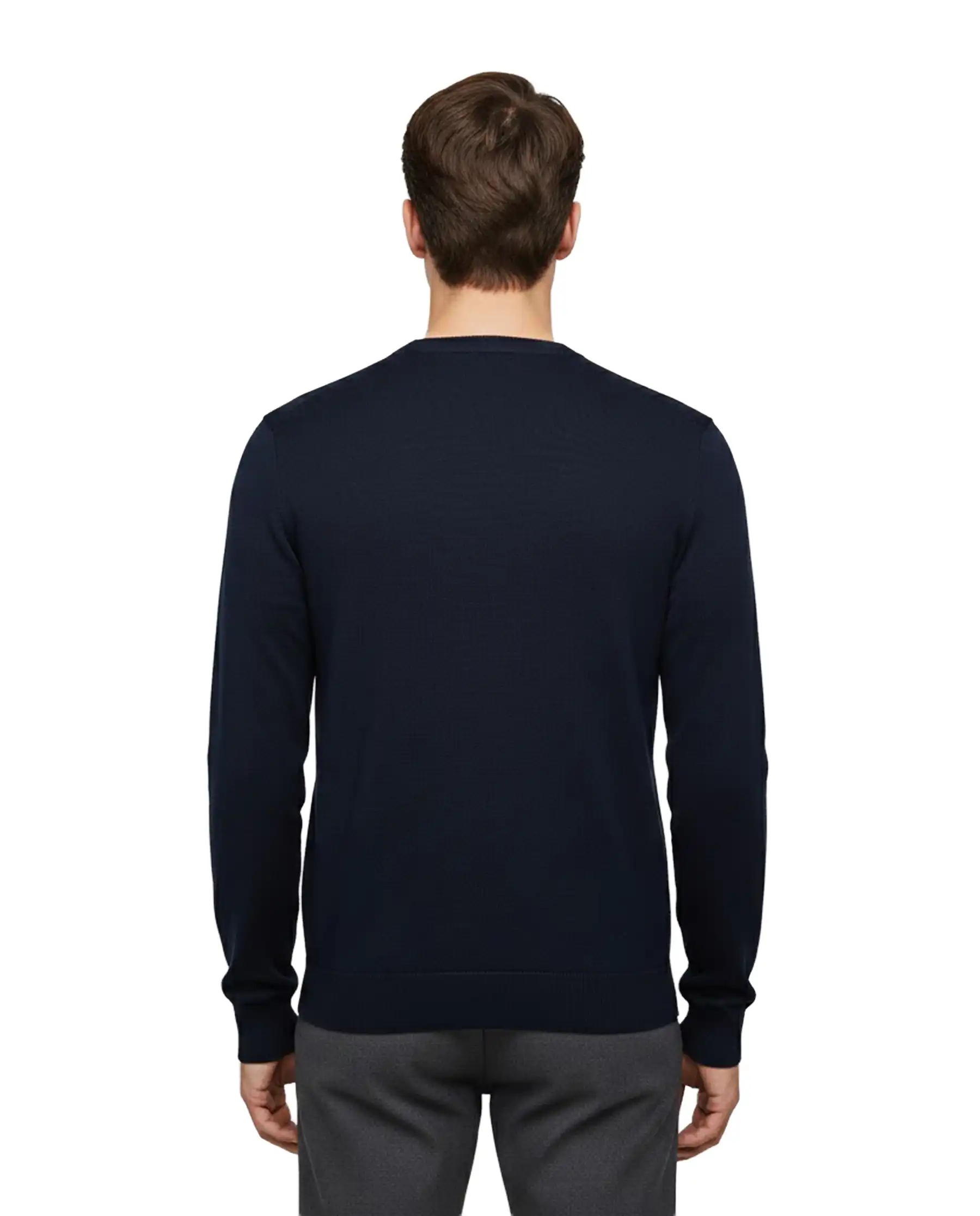 SUN 68 MAGLIONE SWEATER BASIC BLU