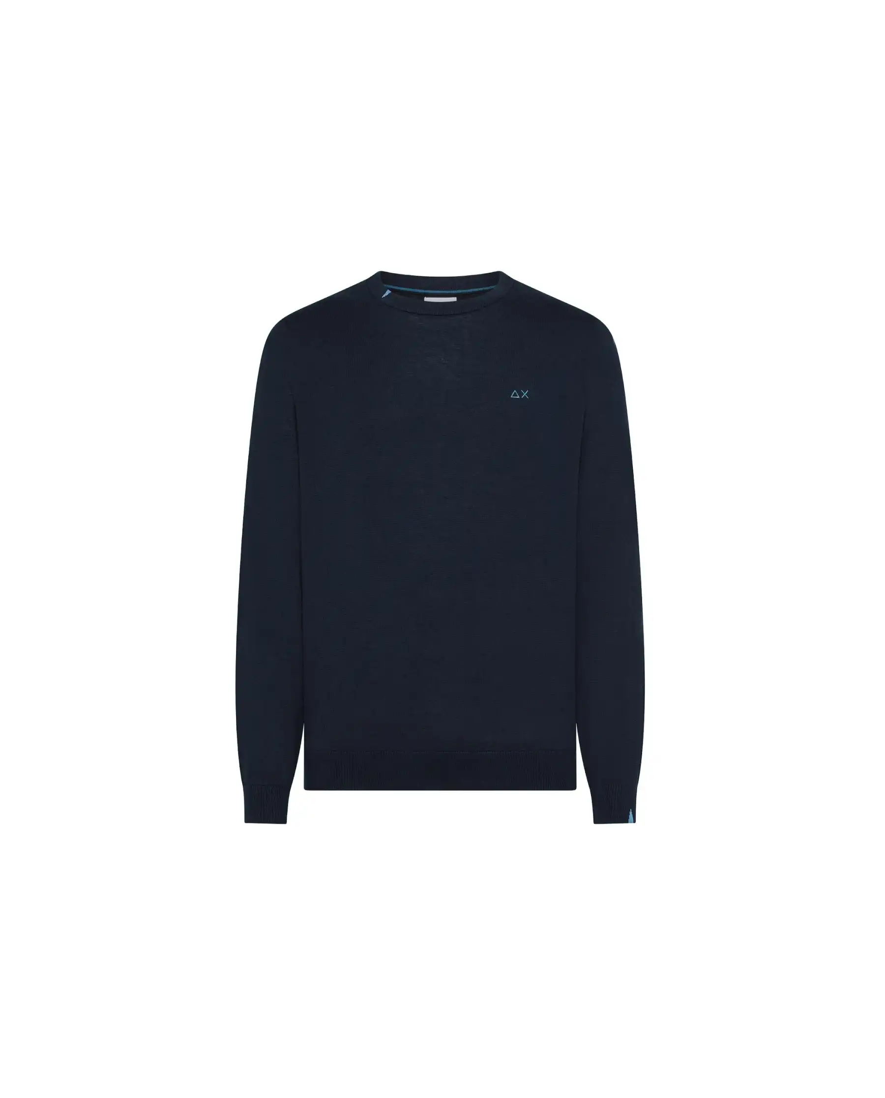 SUN 68 MAGLIONE SWEATER BASIC BLU