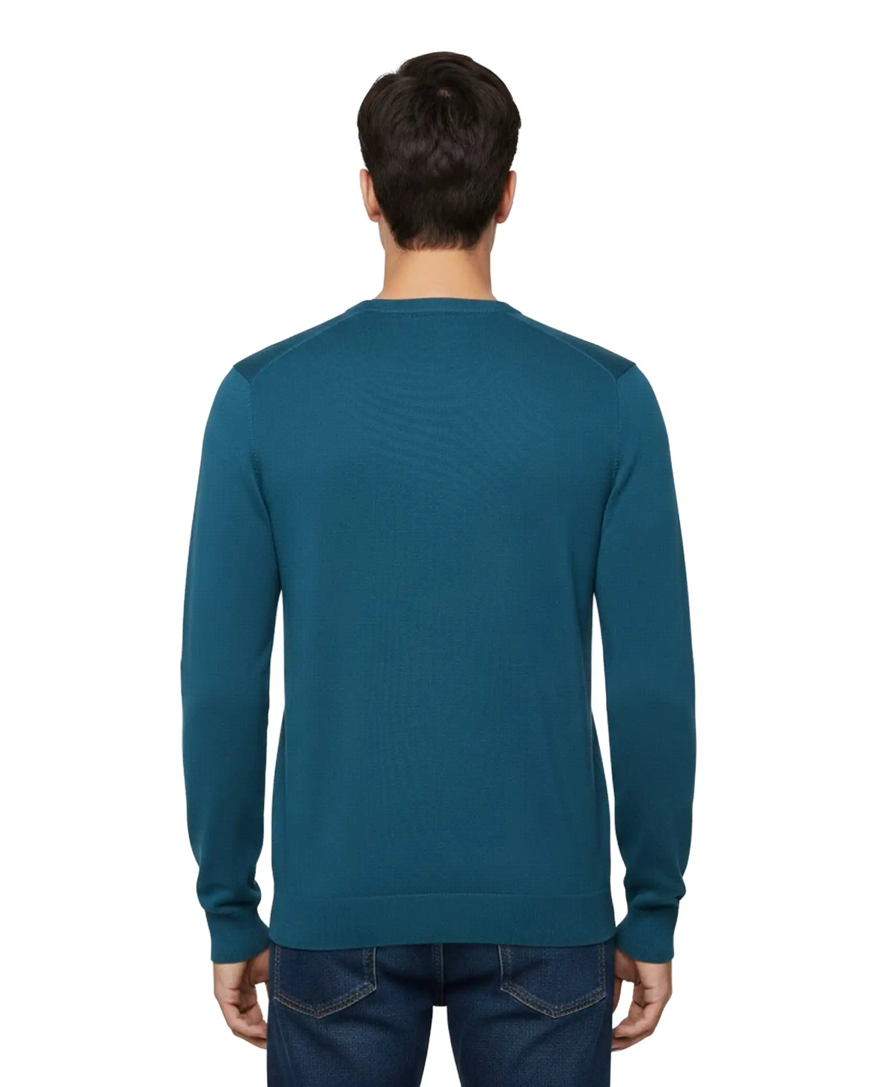 SUN 68 MAGLIONE SWEATER BASIC BLU