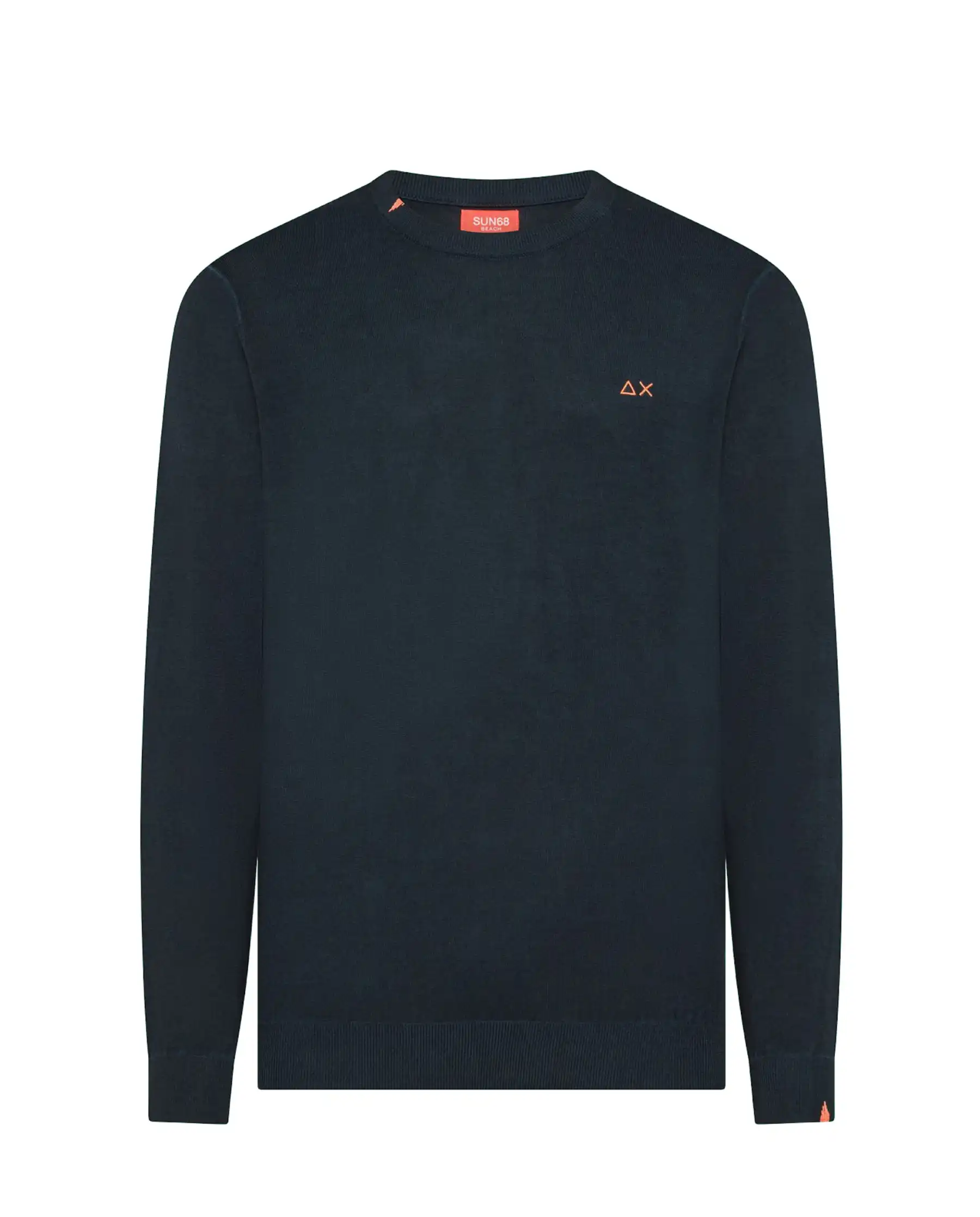 SUN 68 MAGLIONE LIGHT SPECIAL DYED BLU