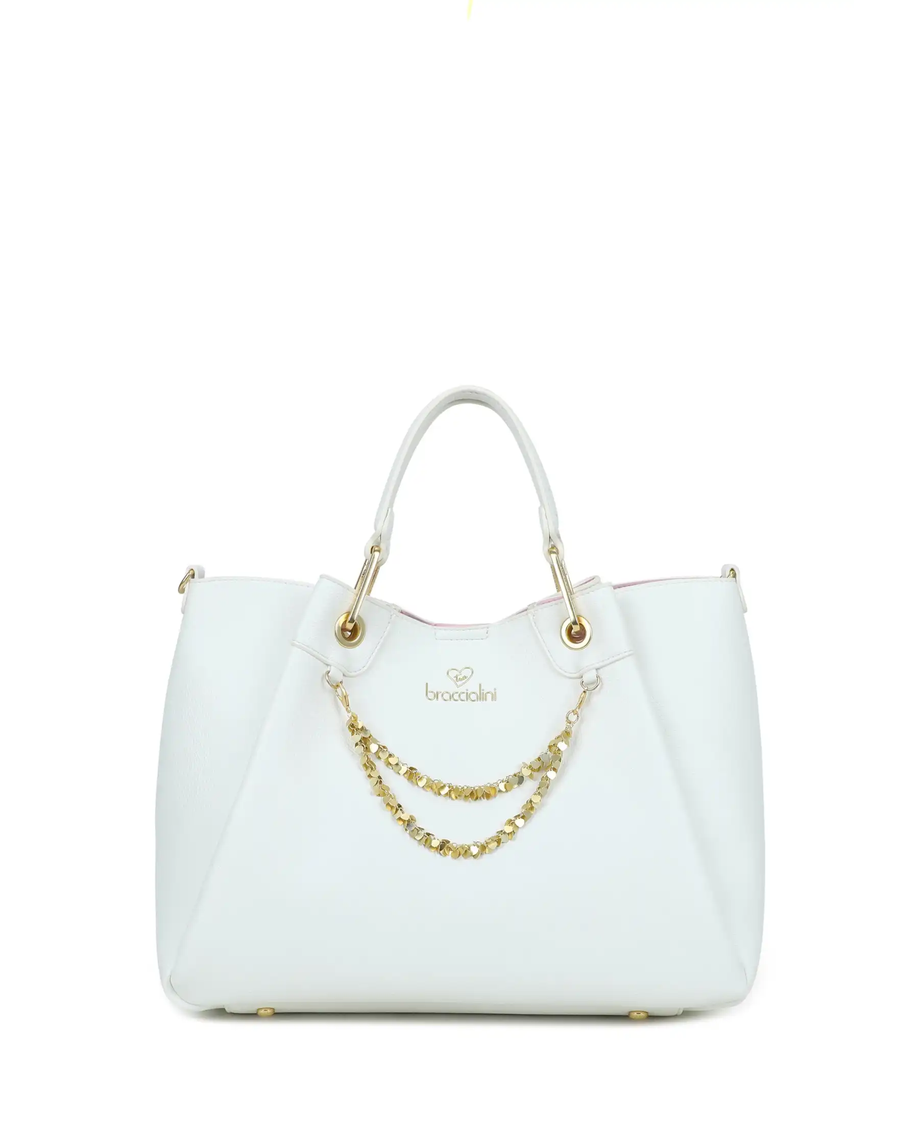 BRACCIALINI BORSA AMY BIANCO