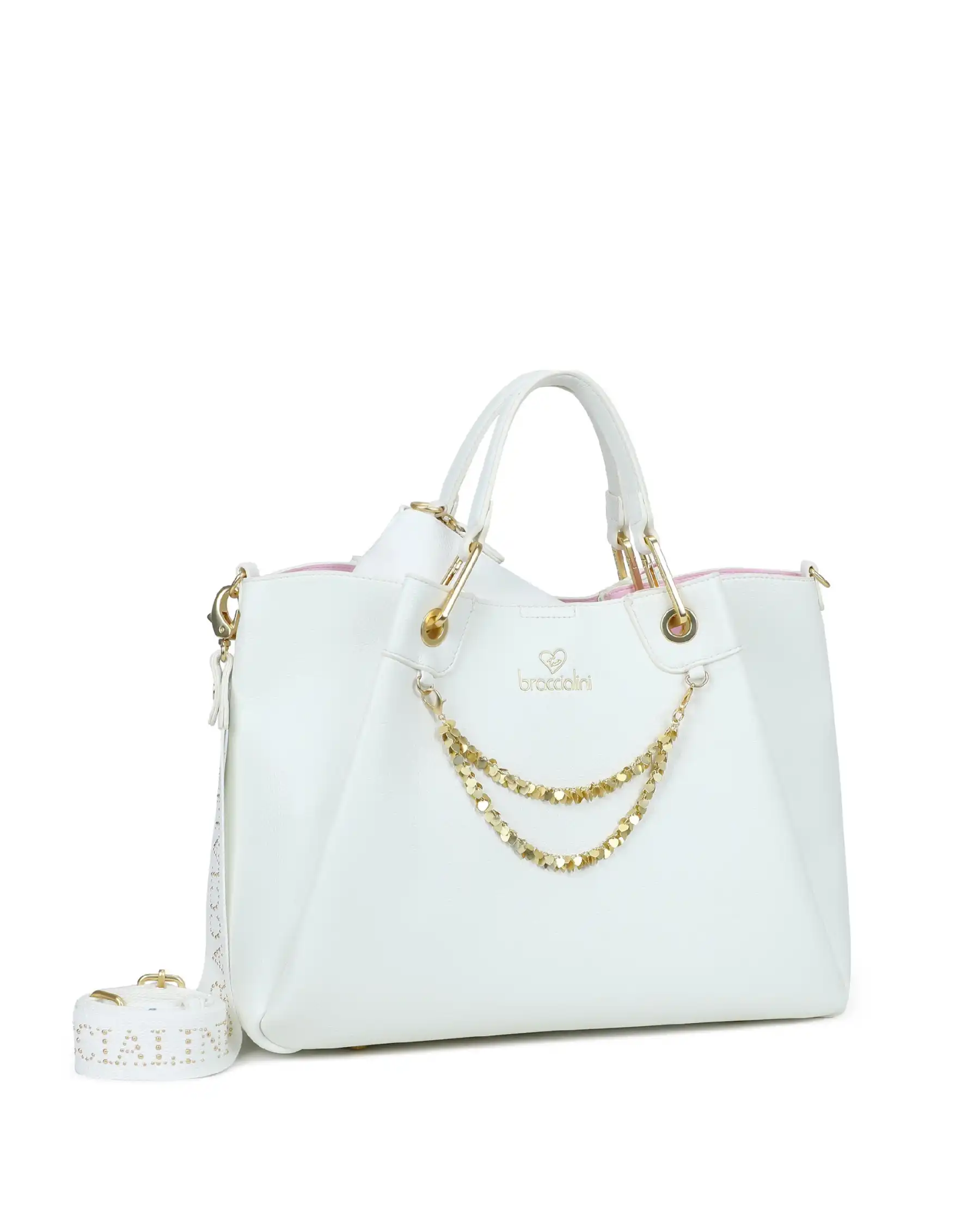 BRACCIALINI BORSA AMY BIANCO