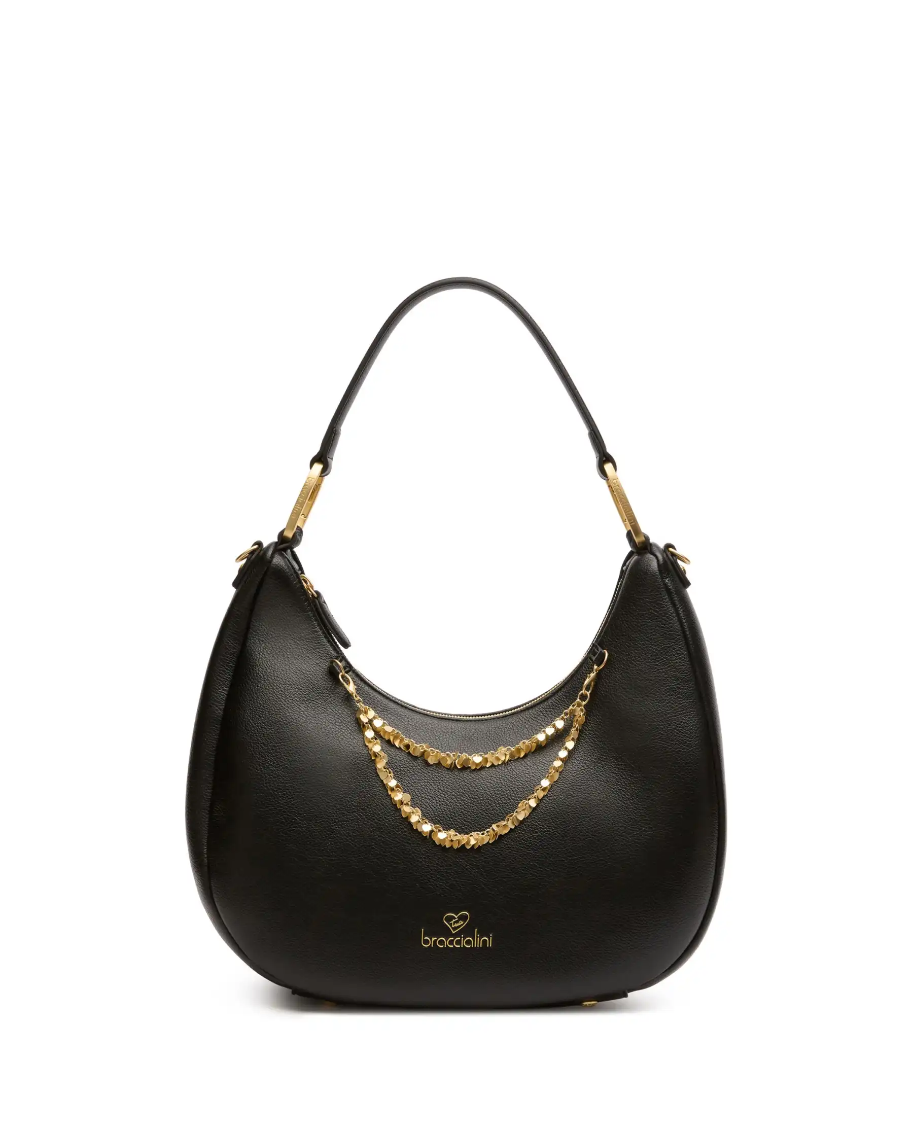 BRACCIALINI BORSA AMY NERO