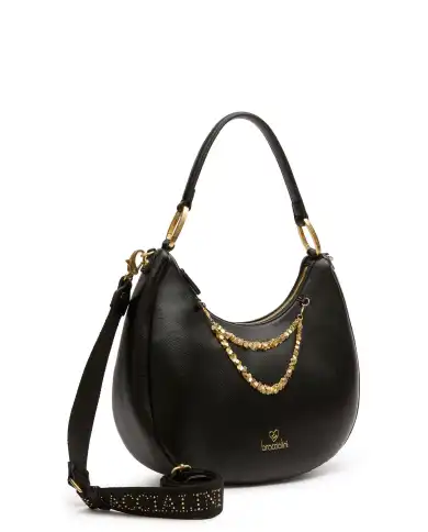 BRACCIALINI BORSA AMY NERO