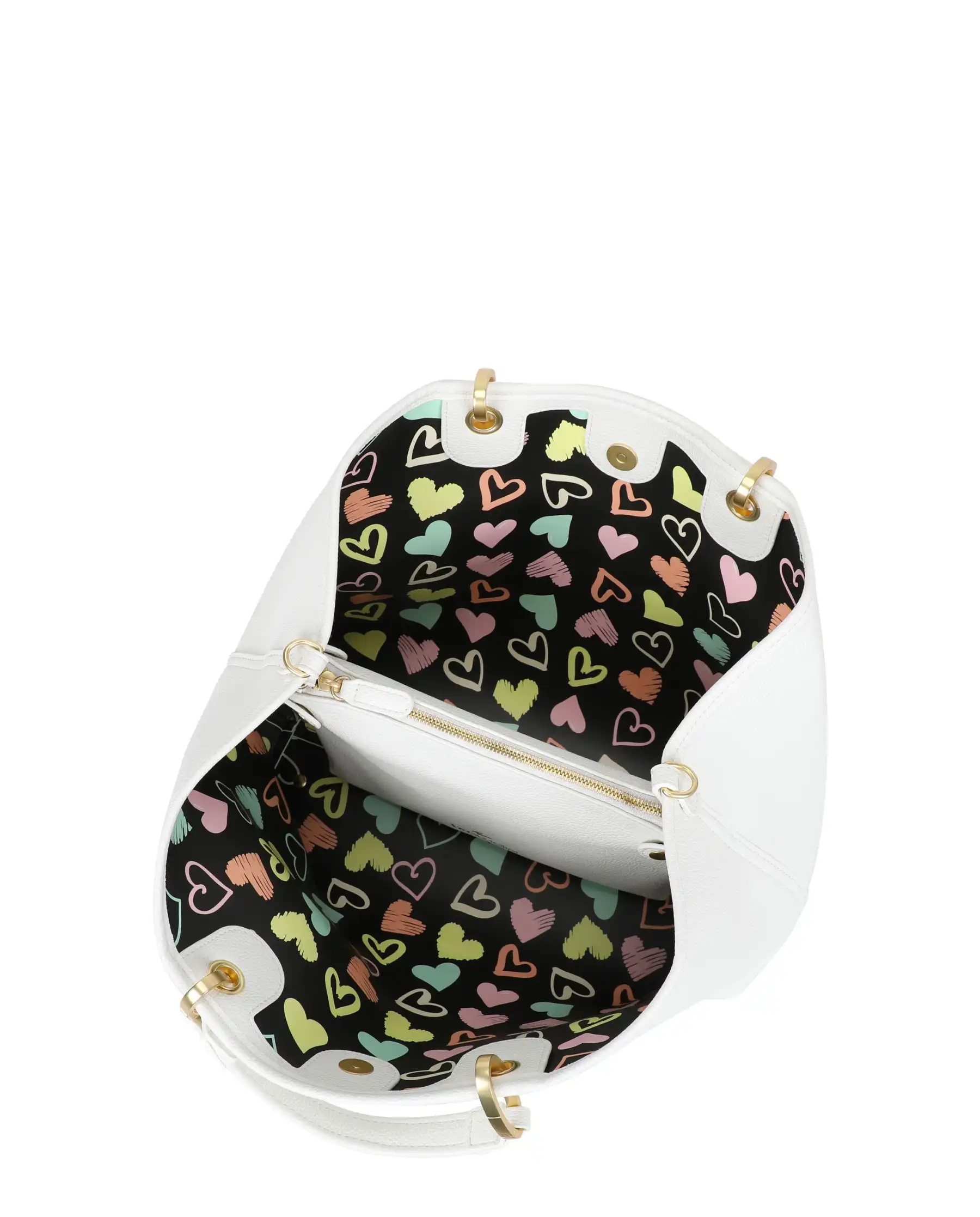 BRACCIALINI BORSA BETH BIANCO