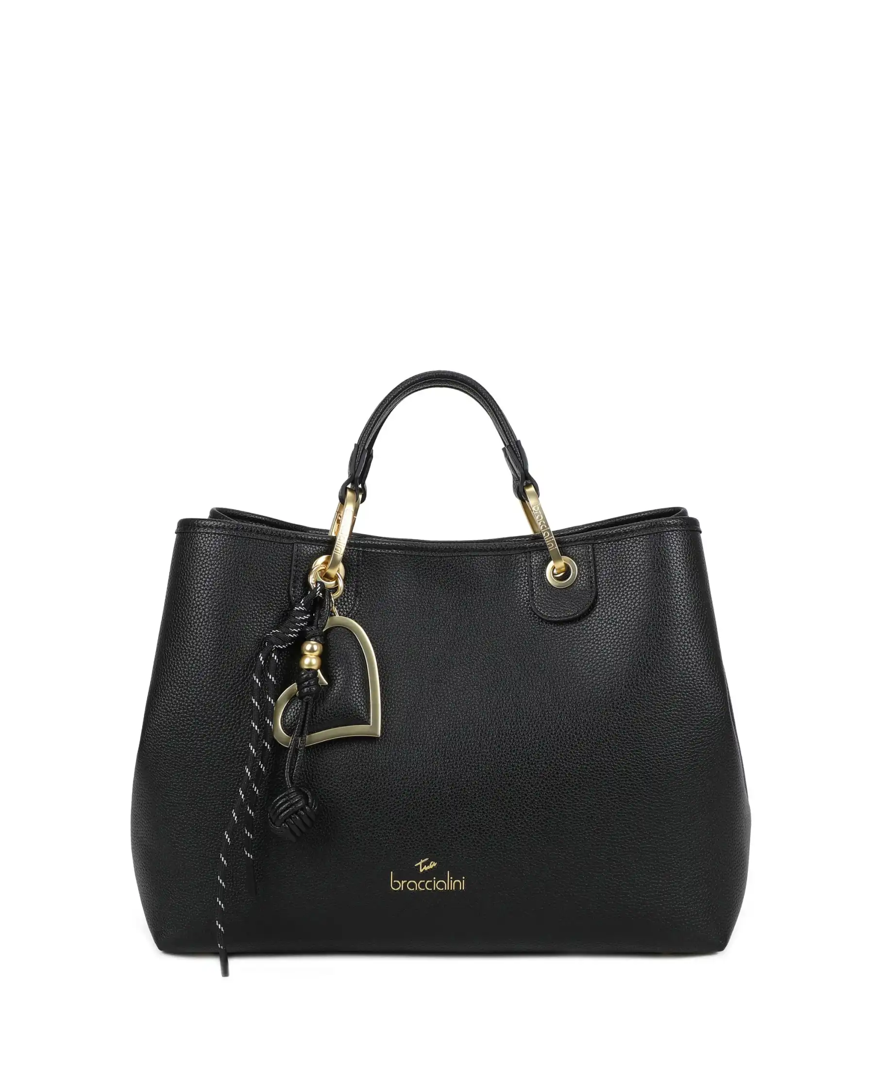BRACCIALINI BORSA BETH NERO