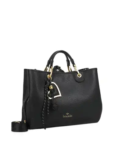 BRACCIALINI BORSA BETH NERO