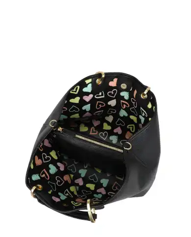 BRACCIALINI BORSA BETH NERO