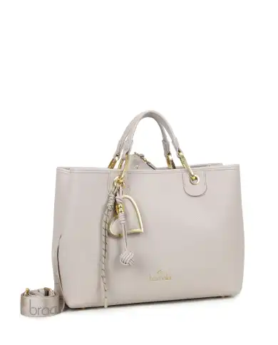 BRACCIALINI BORSA BETH GRIGIO