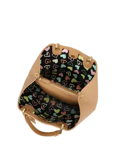 BRACCIALINI BORSA BETH CAMMELLO