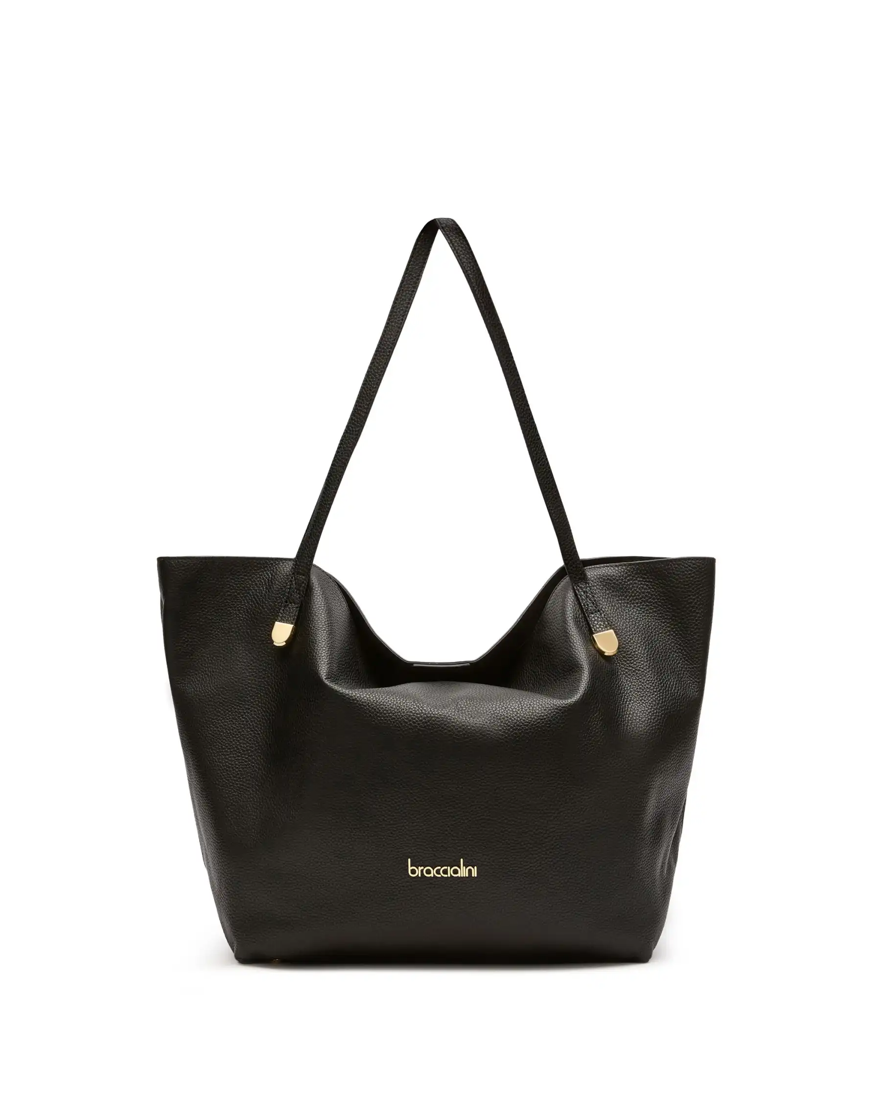 BRACCIALINI BORSA ARIEL NERO