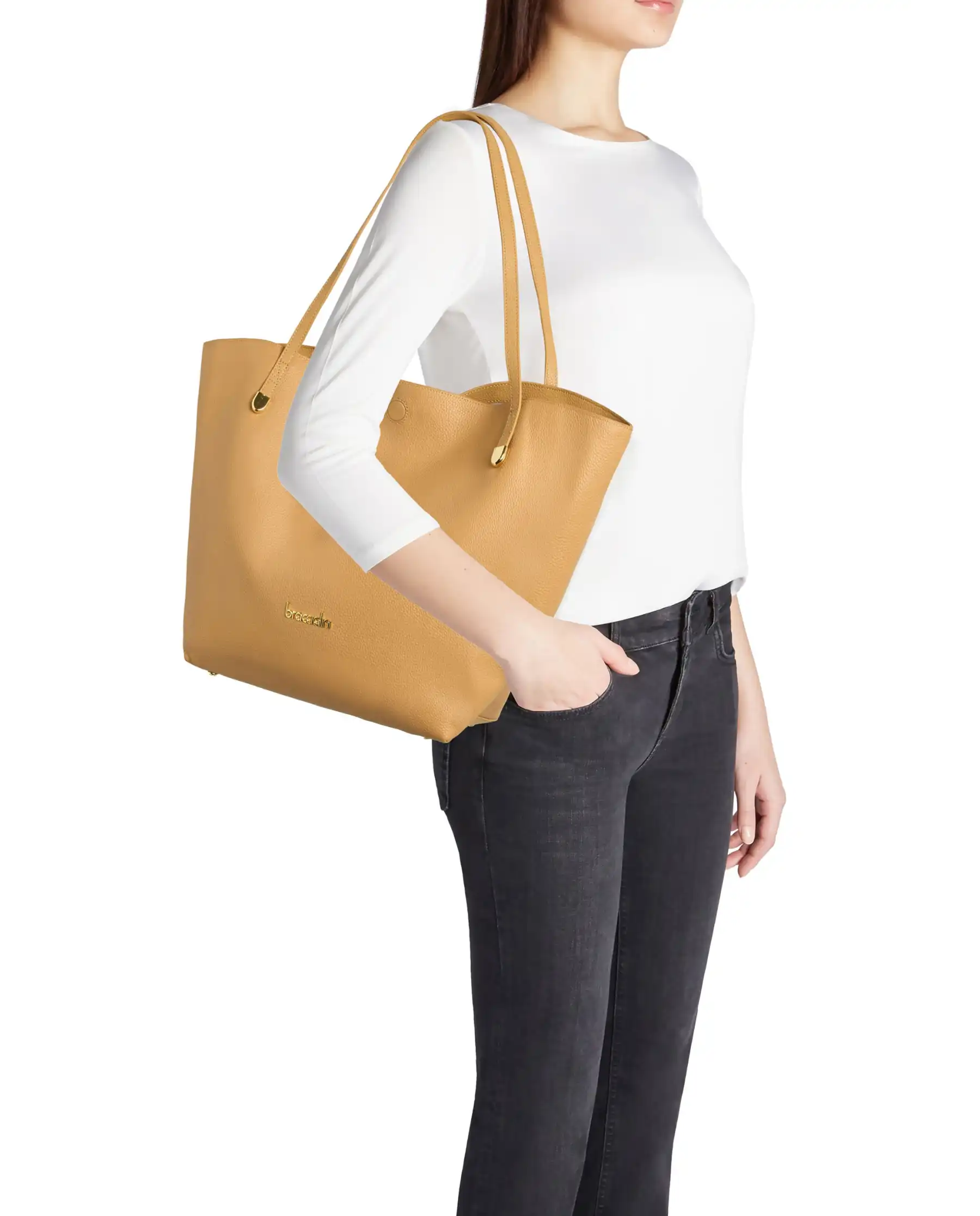 BRACCIALINI BORSA ARIEL CAMMELLO