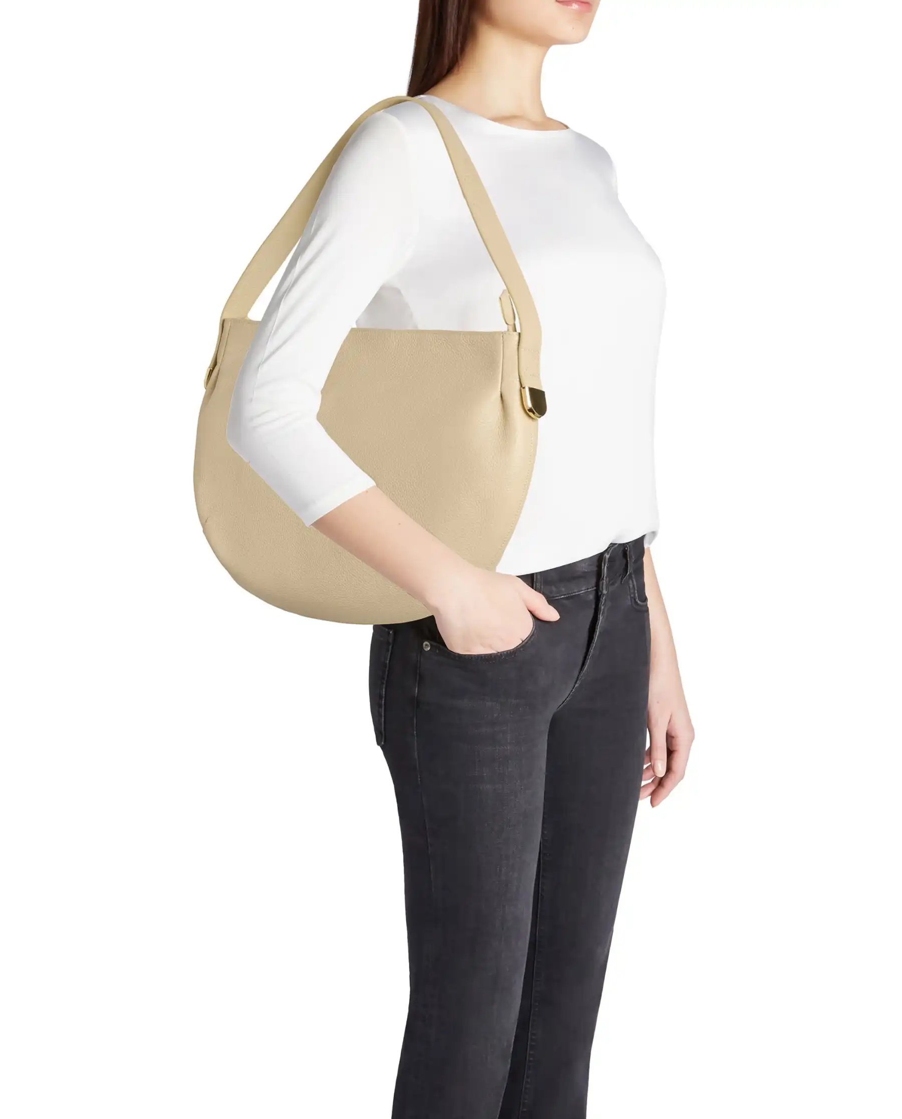 BRACCIALINI BORSA ARIEL BEIGE