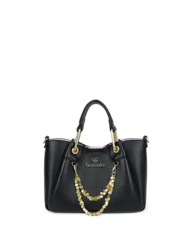 BRACCIALINI BORSA AMY NERO