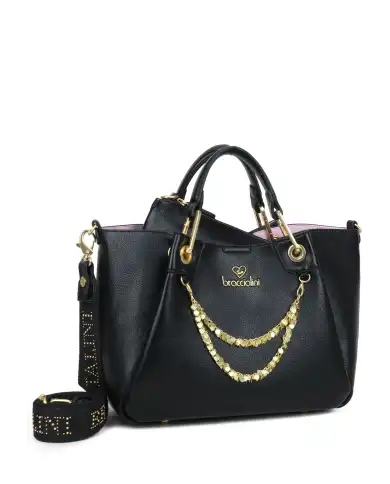 BRACCIALINI BORSA AMY NERO