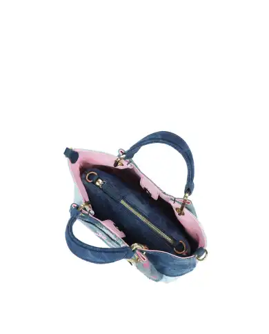 BRACCIALINI BORSA AMY JEANS BLU