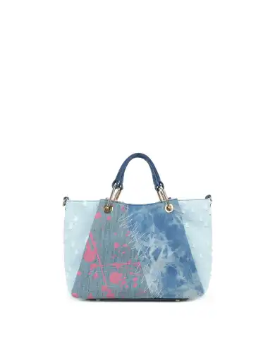 BRACCIALINI BORSA AMY JEANS BLU