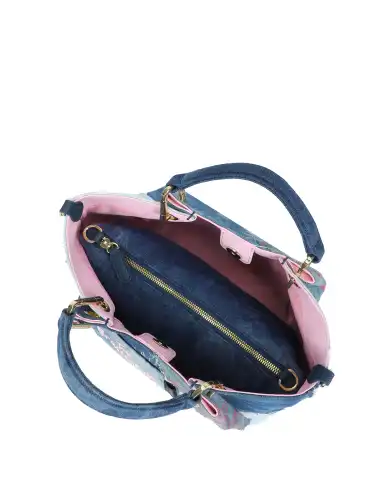BRACCIALINI BORSA AMY JEANS BLU