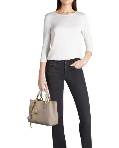 BRACCIALINI BORSA BETH GRIGIO