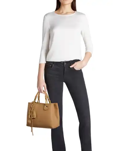 BRACCIALINI BORSA BETH CAMMELLO