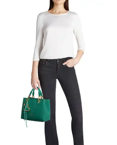 BRACCIALINI BORSA BETH SMERALDO