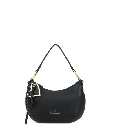 BRACCIALINI BORSA BETH NERO