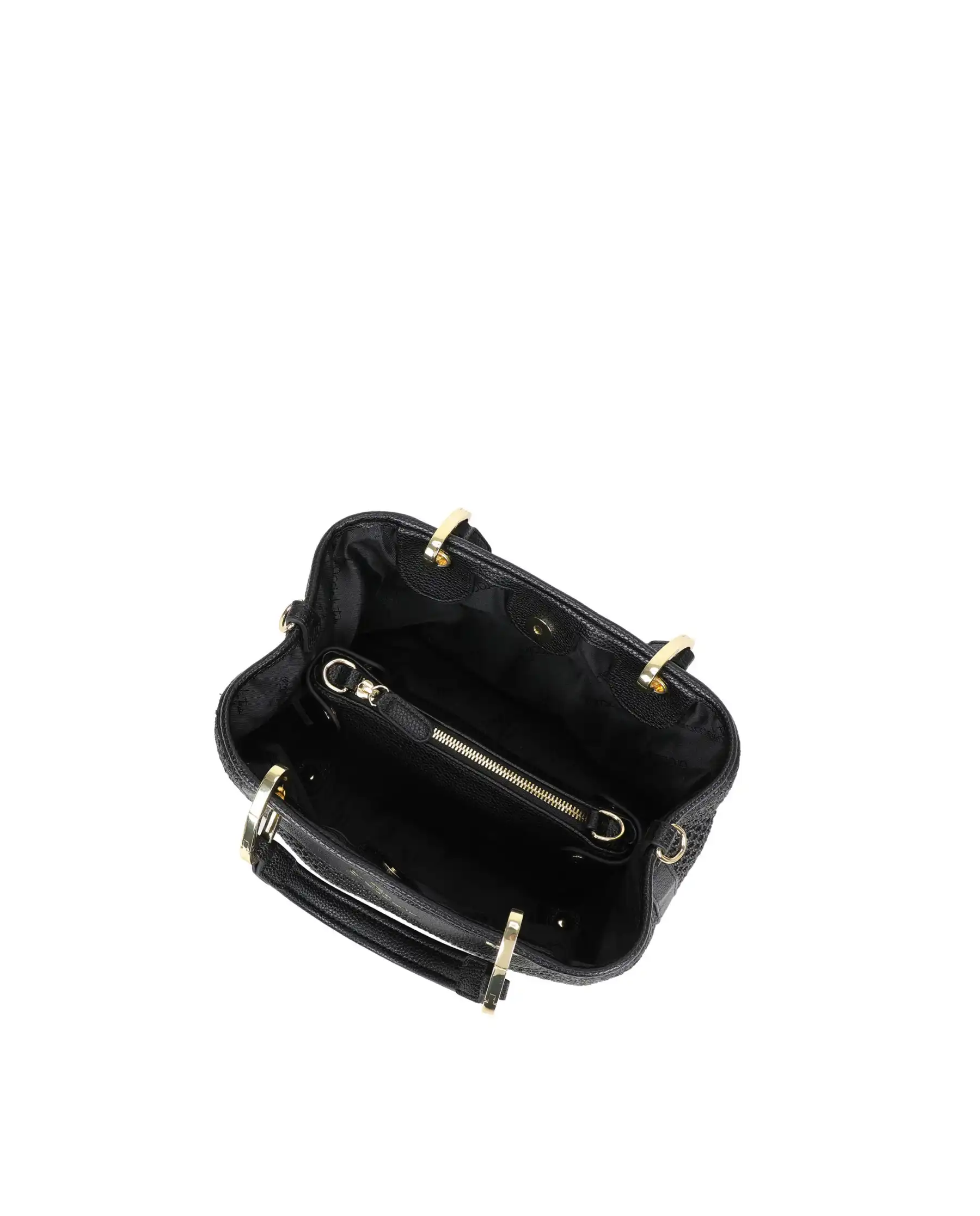 BRACCIALINI BORSA BETH TRICOT NERO
