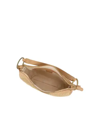 BRACCIALINI BORSA BETH TRICOT CAMMELLO