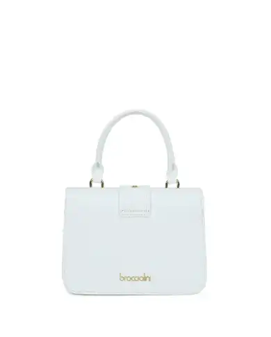 BRACCIALINI BORSA BAROQUE BIANCO