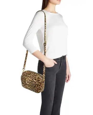 BRACCIALINI BORSA DOLLY LEOPARDATO