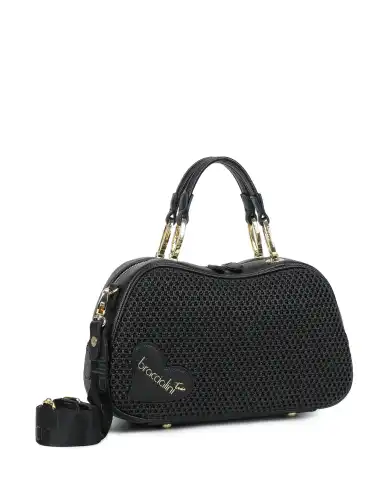 BRACCIALINI BORSA CANDY NERO
