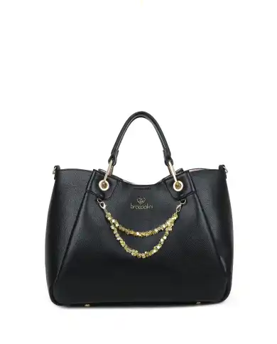 BRACCIALINI BORSA AMY NERO