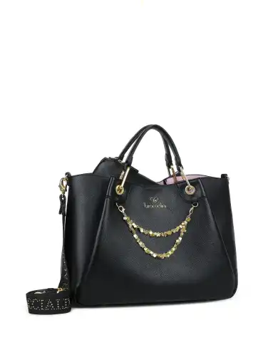 BRACCIALINI BORSA AMY NERO