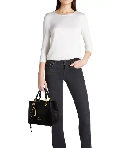 BRACCIALINI BORSA BETH NERO