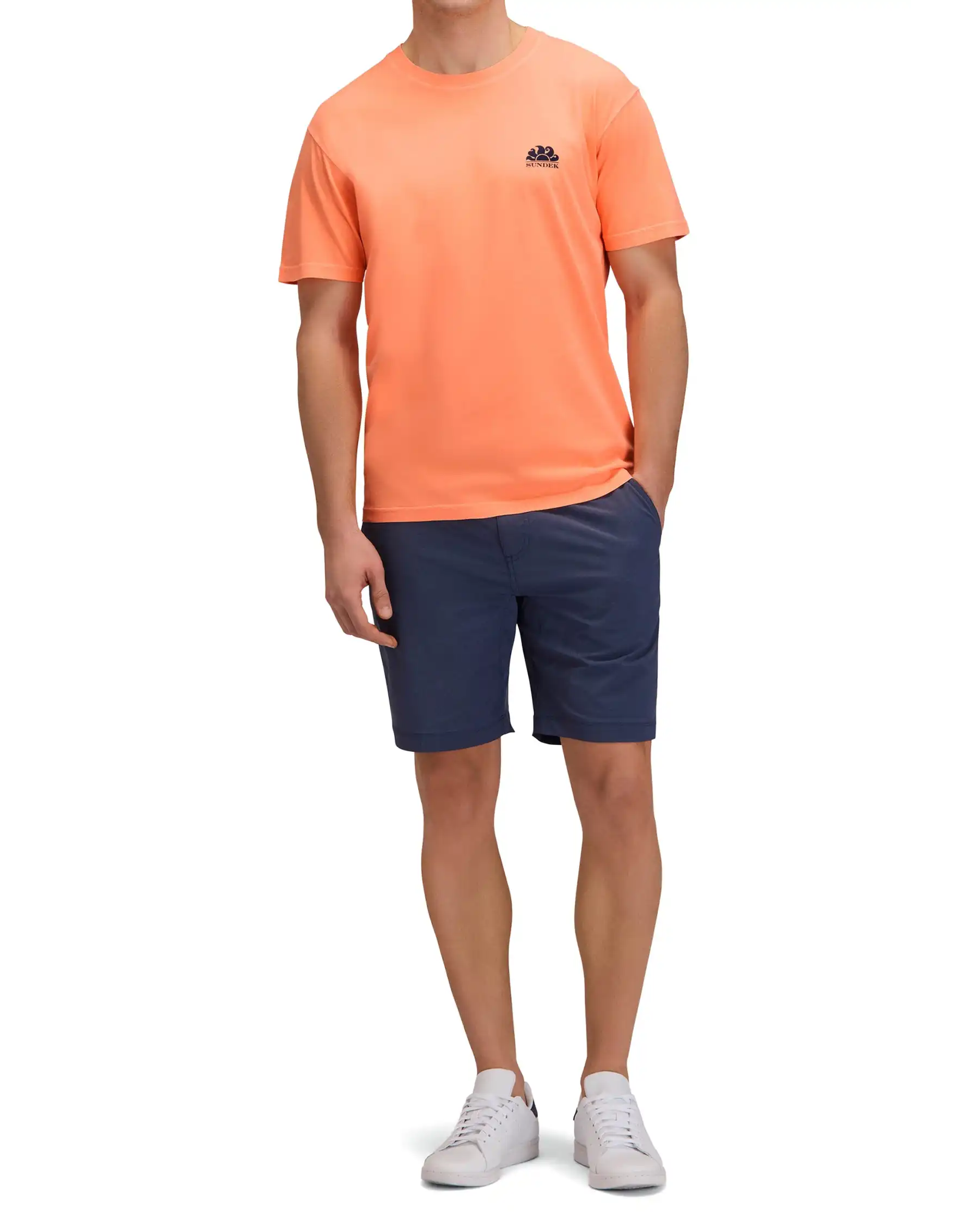 SUNDEK T-SHIRT ARANCIONE