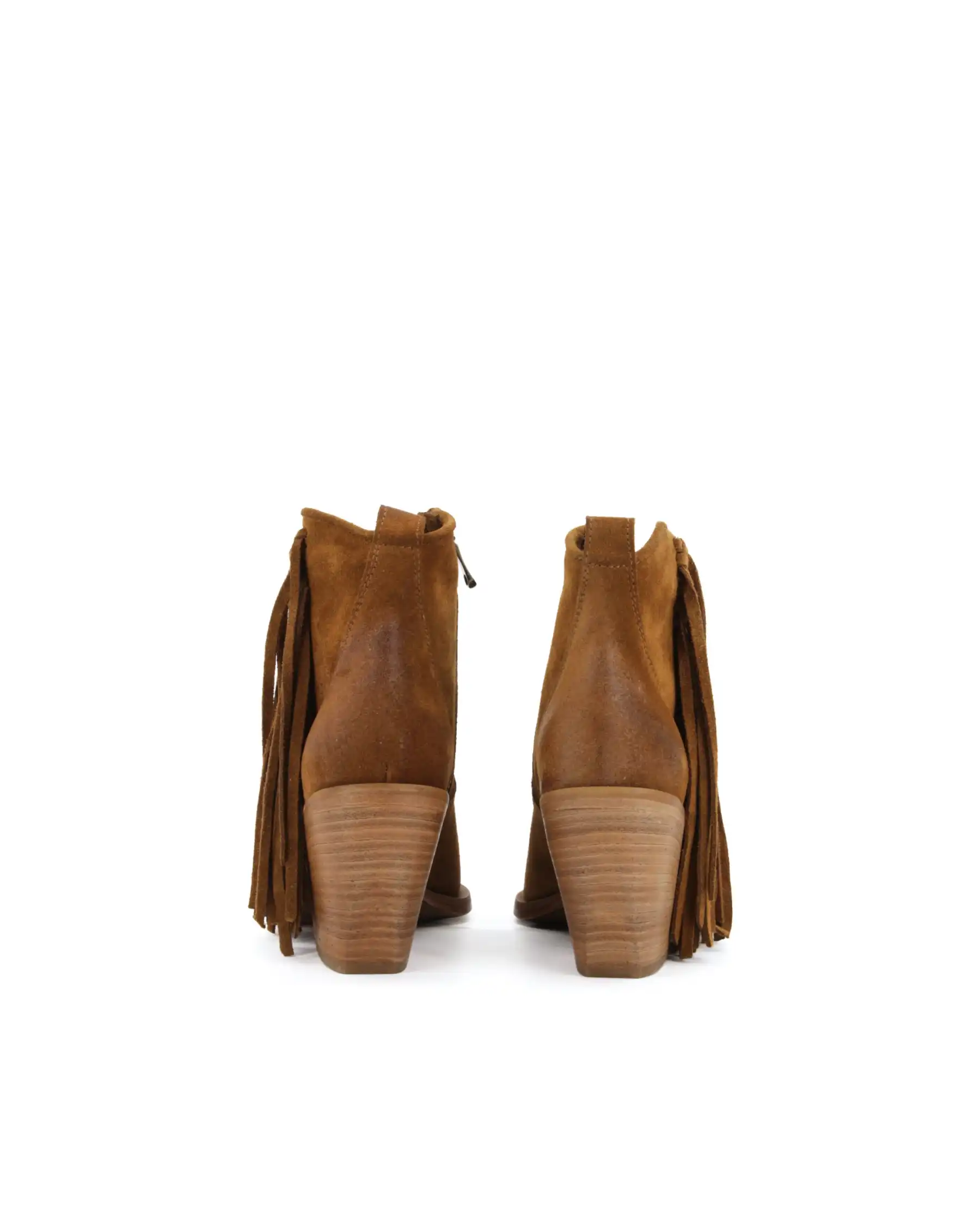 METISSE TRONCHETTI TEXANI CUOIO