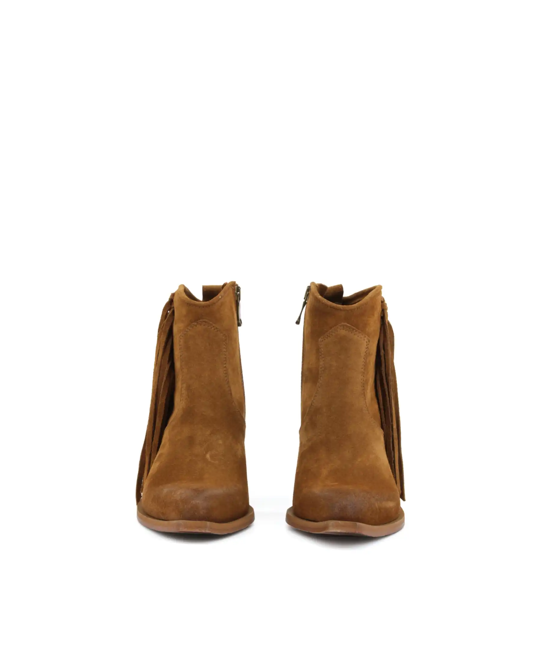 METISSE TRONCHETTI TEXANI CUOIO