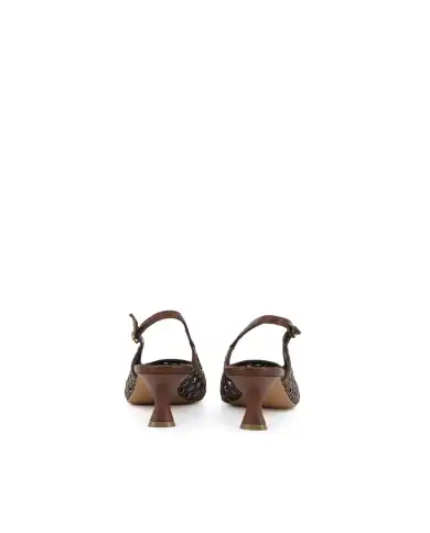 BIANCA DI SLING BACK TESTA DI MORO
