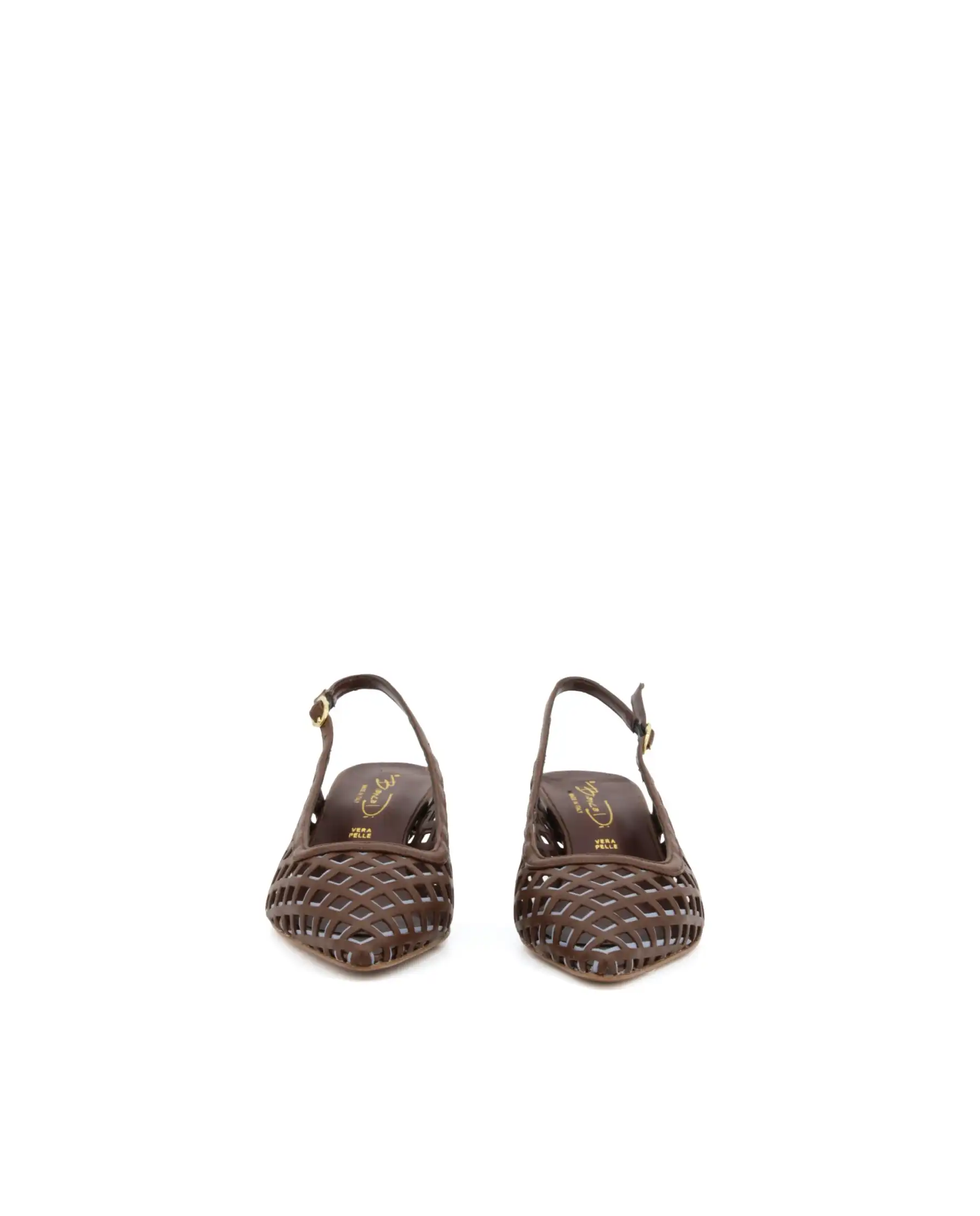 BIANCA DI SLING BACK TESTA DI MORO